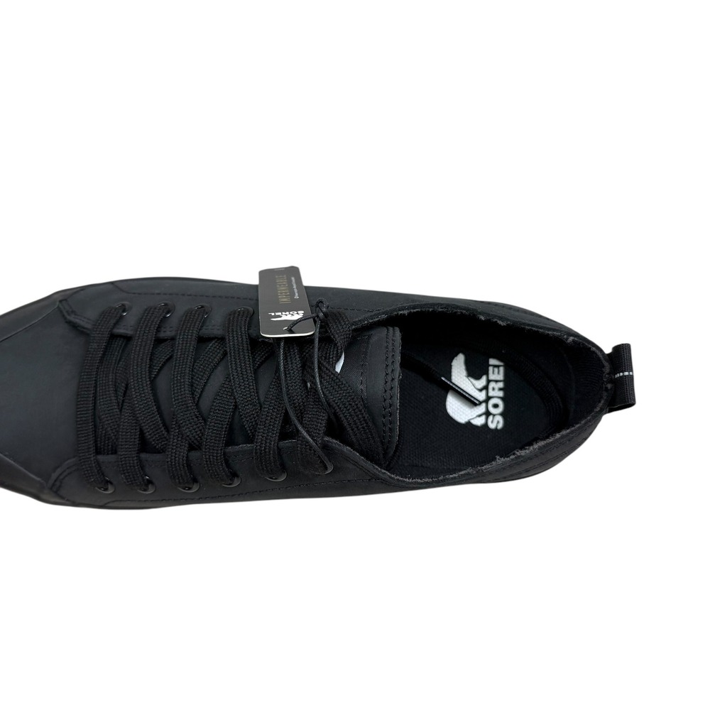 SOREL Men Metro II Sneakers Waterproof Lace Up Low Top Black Sea Salt Size 8.5 - Picture 5 of 13
